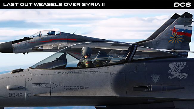 DCS: F-16C Last Out Weasels over Syria II Campaign by Ground Pounder Simulations