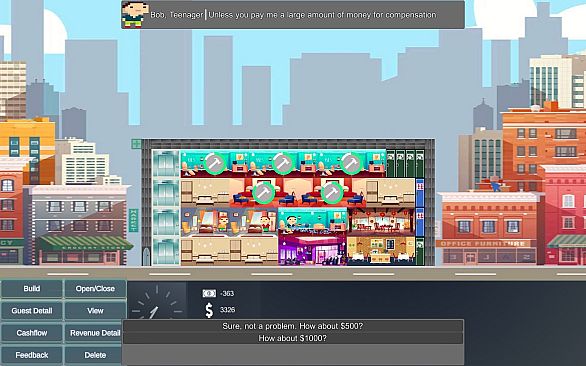 Hotel Manager Simulator