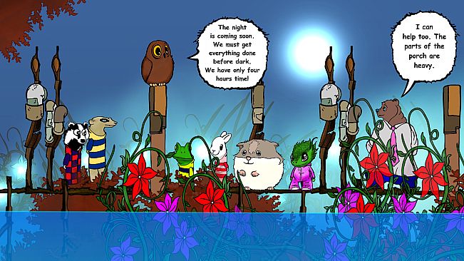 Visual novel for the kids: Lumi And Baby - Hamster And Baby Dragon