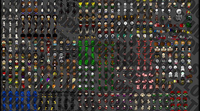 RPG Maker MV - Pixel Pack 2 Characters - Faces - Sideview Enemies