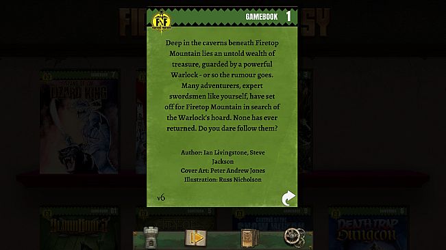 The Warlock of Firetop Mountain (Fighting Fantasy Classics)