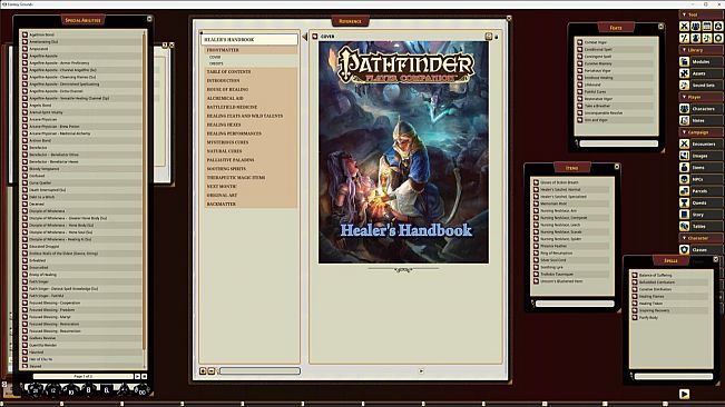 Fantasy Grounds - Pathfinder RPG - Pathfinder Companion: Healer's Handbook