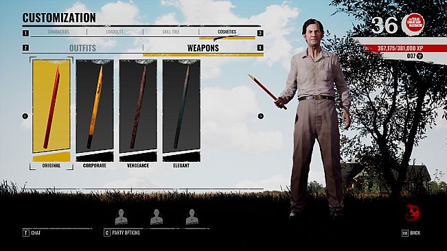 The Texas Chain Saw Massacre - Weapon Skin Variants