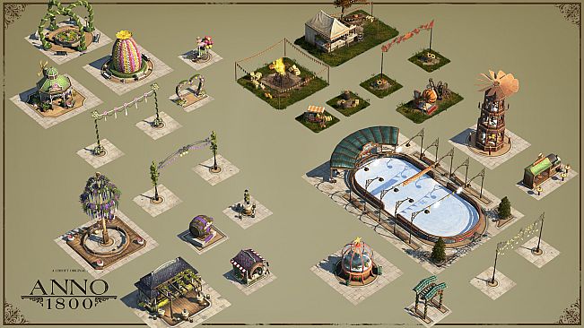 Anno 1800 - Seasonal Decorations Pack