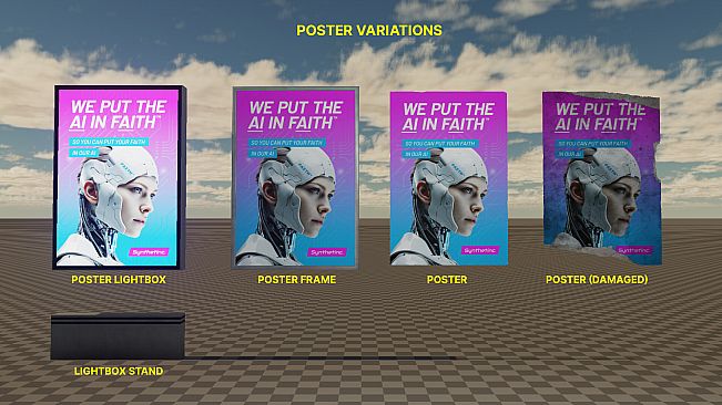 GameGuru MAX Modern Day Asset Pack - Posters and Propaganda