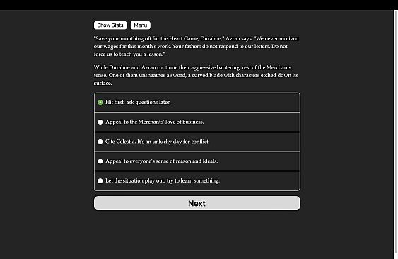 Games of the Monarch's Eye