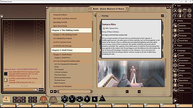 Fantasy Grounds - Dune: Masters of Dune