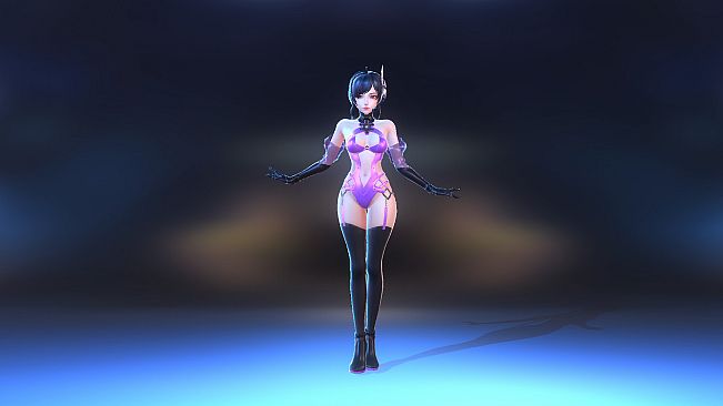 Angel Legion-DLC Chain Trace (Purple)