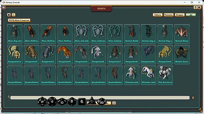 Fantasy Grounds - Devin Night Pack 176: WOTW Alien Creatures