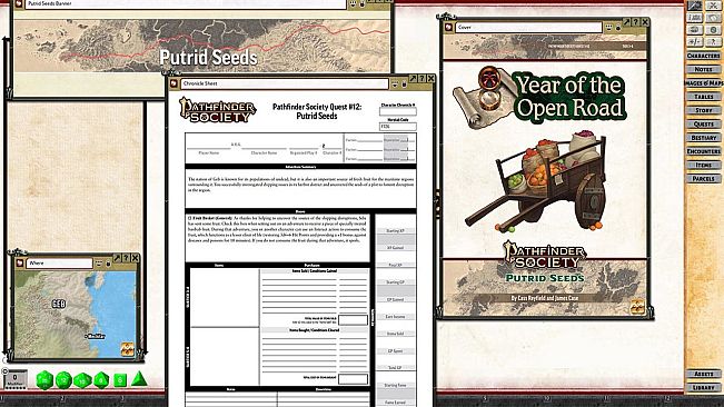 Fantasy Grounds - Pathfinder 2 RPG - Pathfinder Society Quest #12: Putrid Seeds