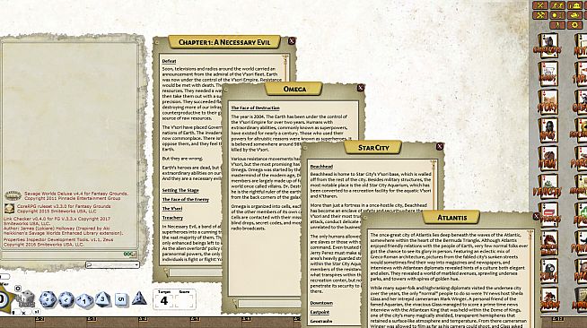 Fantasy Grounds - Setting: Necessary Evil (Savage Worlds)