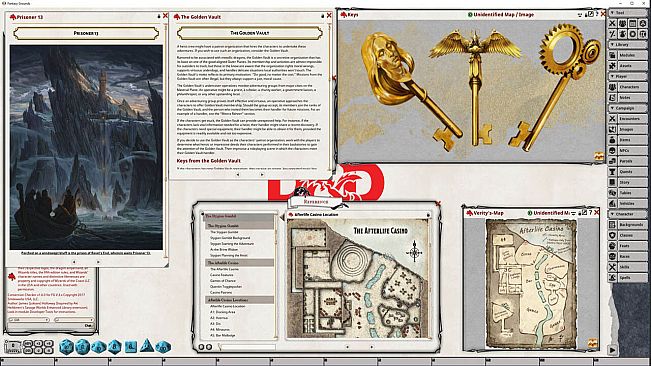 Fantasy Grounds - D&D Keys from the Golden Vault