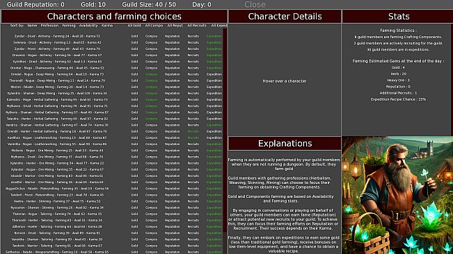 Heroes' Call - A Casual MMO Guild Sim