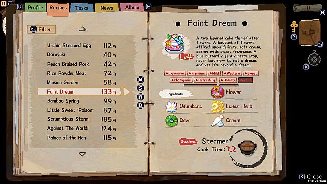 Touhou Mystia's Izakaya DLC4 Pack - Garden of the Sun & Shining Needle Castle