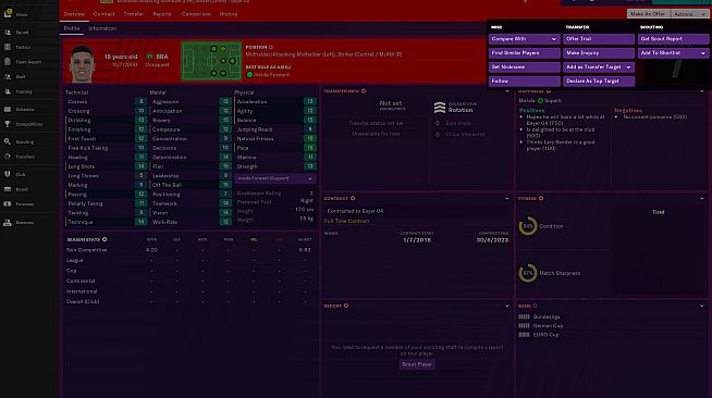 Football Manager 2019 Touch - Unlimited Scouting