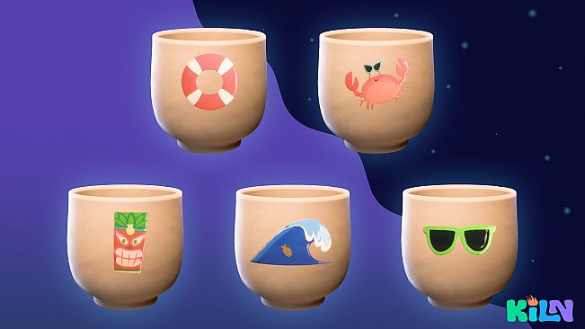 Kiln - Surf & Sun Decoration Pack