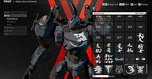 DAEMON X MACHINA - Arsenal Decals Bundle