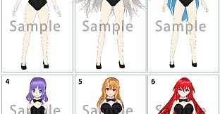 RPG Maker 3D Character Converter - Gee-kun-soft character 08 bunny girl