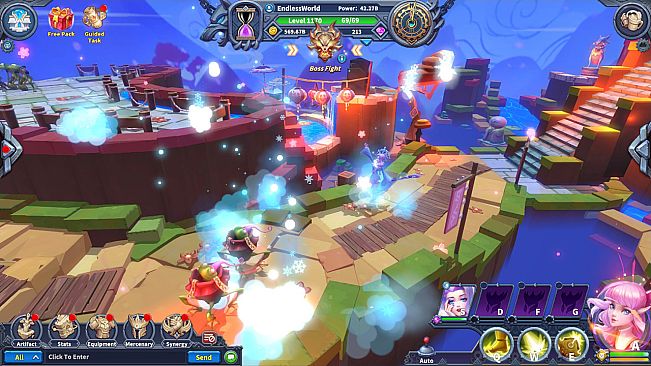 Endless World Idle RPG - Ice and Fire Mercenary Pack