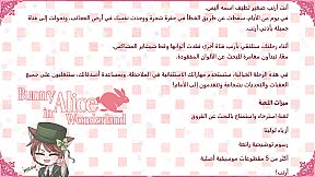 Bunny Alice in Wonderland