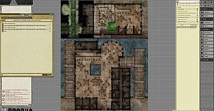 Fantasy Grounds - Pathfinder RPG - Pathfinder Flip-Mat - Classic Seedy Tavern