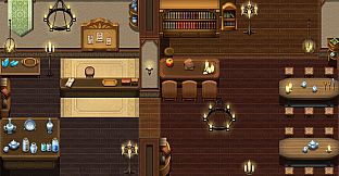 RPG Maker MV - Useful Interior Tiles Modern and Fantasy