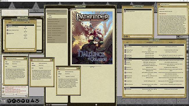 Fantasy Grounds - Pathfinder RPG - Pathfinder Companion: Halflings of Golarion