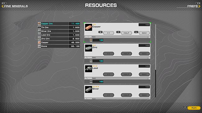 MINERALS: Deep Core Mining
