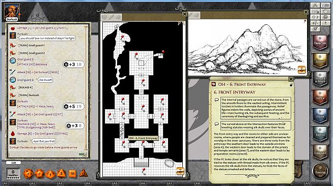 Fantasy Grounds - 3.5E/PFRPG 1 on 1 Adventure #3 The Forbidden Hills