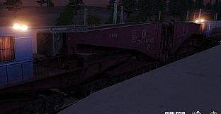 Trainz 2022 DLC - China D38 Schnabel Car - Red