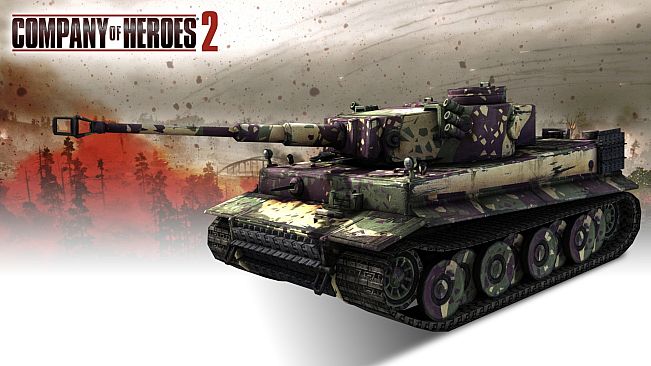 COH 2 - German Skin: (H) Three Color Ambush Pattern