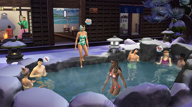 The Sims 4 Snowy Escape Expansion Pack