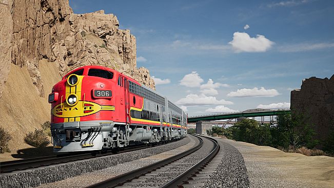 Train Sim World 4 Compatible: Santa Fe F7 Add-On