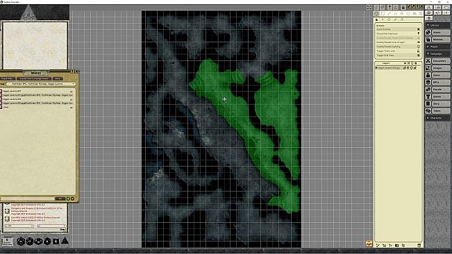 Fantasy Grounds - Pathfinder RPG - Pathfinder Flip-Mat - Bigger Caverns