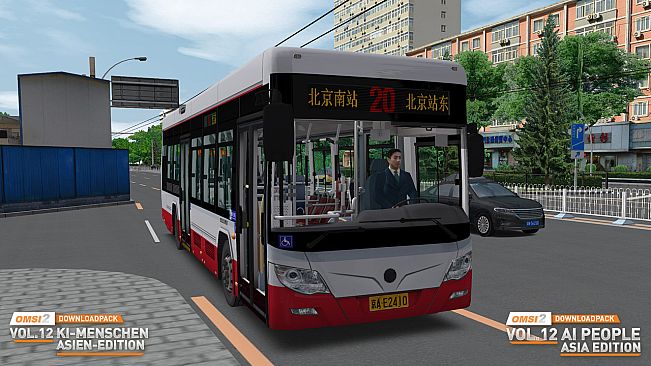OMSI 2 Add-on Downloadpack Vol. 12 - AI People - Asia Edition