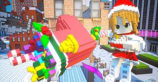 EARTH DEFENSE FORCE: WORLD BROTHERS - Additional Character: Riho Futaba, Merry Santa Costume