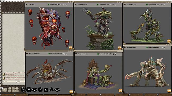 Fantasy Grounds - Flee, Mortals! The MCDM Monster Book