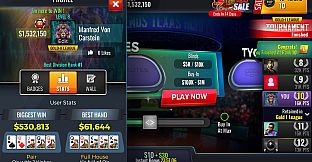 Poker Legends: Texas Hold'em Poker Tournaments