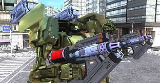 EARTH DEFENSE FORCE 5 - Air Raider Piloted Weapon: Combat Frame Gold Nyx