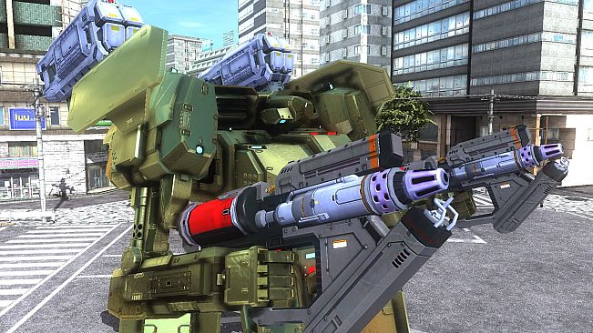 EARTH DEFENSE FORCE 5 - Air Raider Piloted Weapon: Combat Frame Gold Nyx