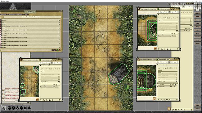 Fantasy Grounds - Pathfinder RPG - GameMastery Map Pack: Jungle