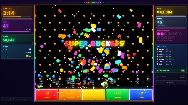 Plonkers - totally bonkers plinko