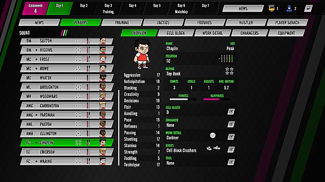 Slammer Soccer: Football Management