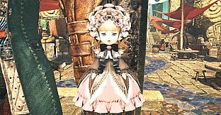 Monster Hunter Wilds - Pendant: Pink Lala Dress Doll
