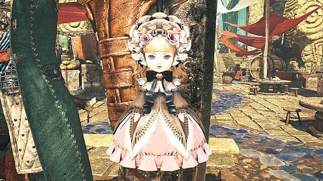 Monster Hunter Wilds - Pendant: Pink Lala Dress Doll