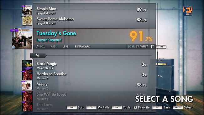 Rocksmith 2014 – Lynyrd Skynyrd - “Tuesday’s Gone”