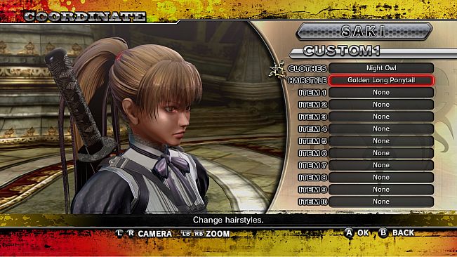 Long Ponytail & Golden Long Ponytail