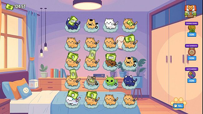 Merge Cats Idle Evolution