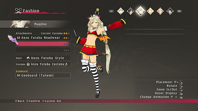 Tales of Berseria - Idolm@ster Costumes Set