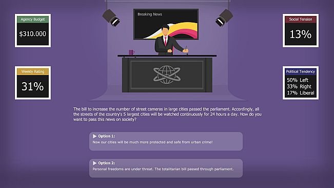 News Agency Simulator